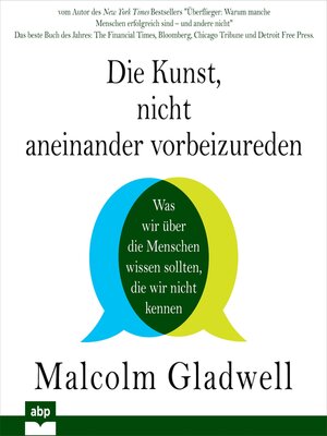 cover image of Die Kunst, nicht aneinander vorbeizureden